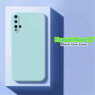 สําหรับ Huawei Nova 5T ซิลิโคนคลุมทั้งหมดกรณีเปิดที่แม่นยําเคสโทรศัพท์