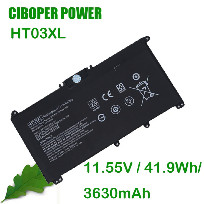 CP Genuine Laptop Battery HT03XL 41.04/41.9Wh For L11119-855 HSTNN-DB8R HSTNN-UB7J HSTNN-LB8M HSTNN-
