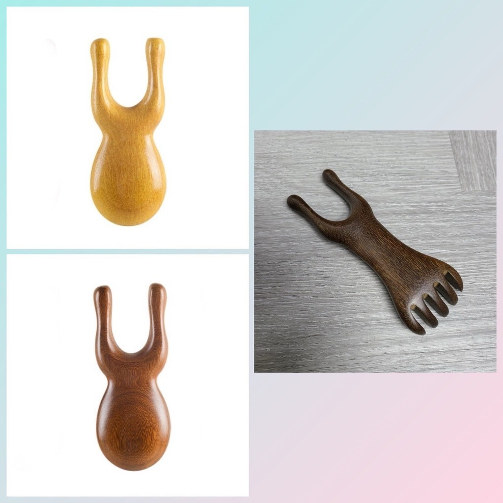 🌸 ไม้นวด จมูก หว่างคิ้ว ขมับ กดจุด ไมเกรน ไม้นวดเท้า ฝ่าเท้า นวด คอ บ่า ไหล่ มือ แก้ปวดเมื่อย สปา กัวซา คลายกล้ามเนื้อ 🌸 - รูปที่ 2