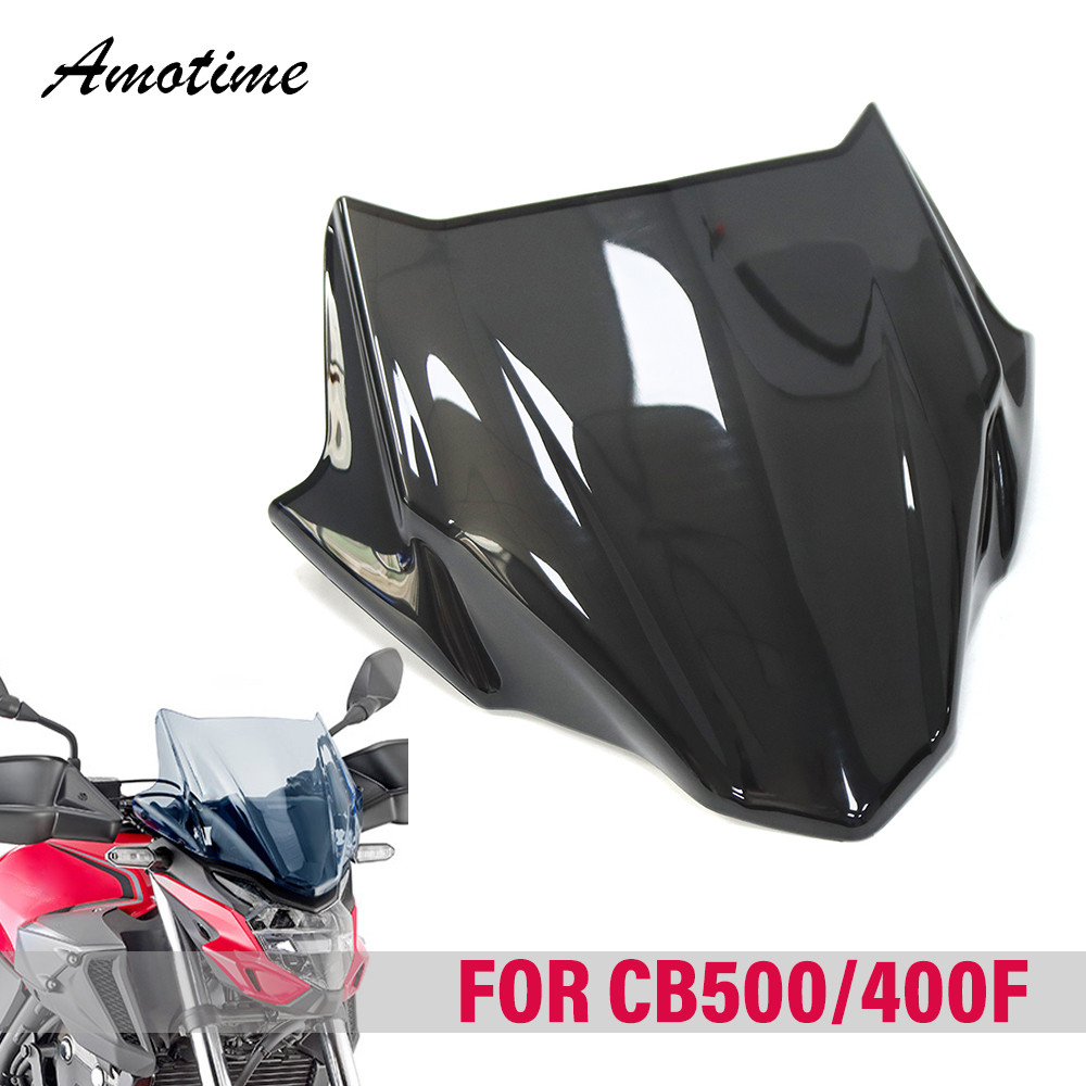 สําหรับ HONDA CB500F CB400F CB 400F 500F 400 500 CB500 F 2016-2023 อุปกรณ์เสริมกระจกกระจก Wind Shield Deflector