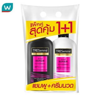 TRESemme เทรซาเม่ แชมพู+คอนดิชั่นเนอร์ บอนด์ รีแพร์ 370 มล. …