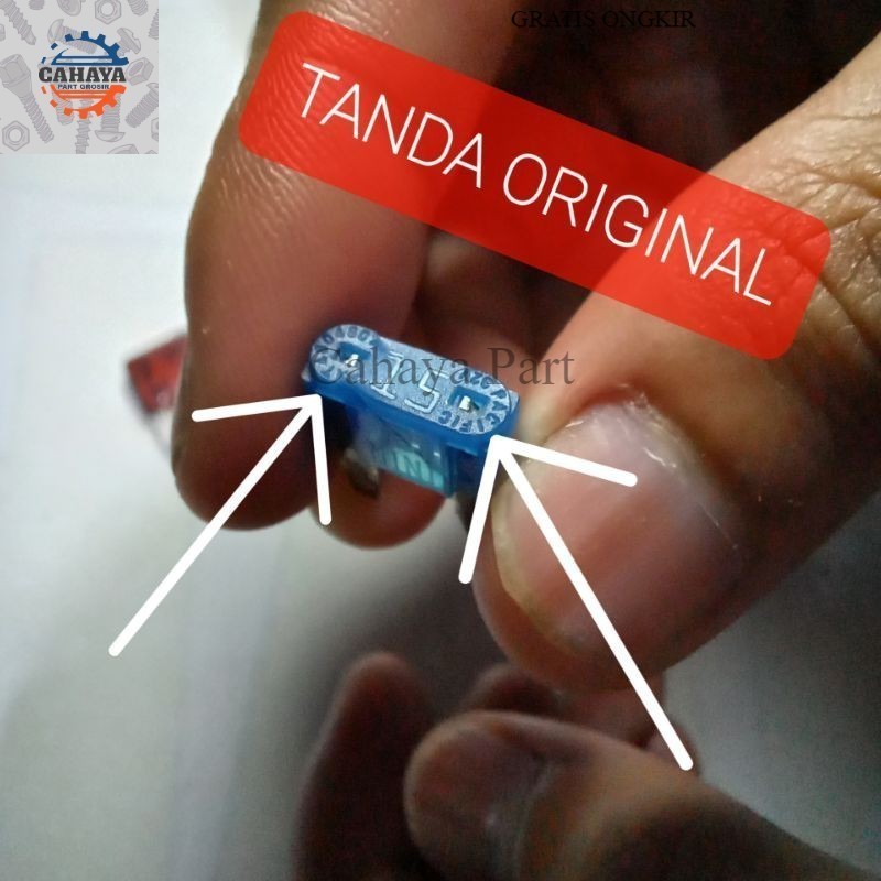 ORIGINAL FUSE TANCEP SMALL MINI FUSE 2A, 3A, 5A, 7.5A, 10A, 15A, 20A, 30A ใหม่ 100%