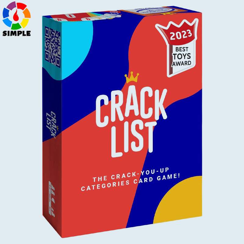 SAVANA Crack List - The Crack-You-Up Categories Card Game | 2+ Players | Game for Kids, Teens and Adults | Family Board Games | Best Family Card Game