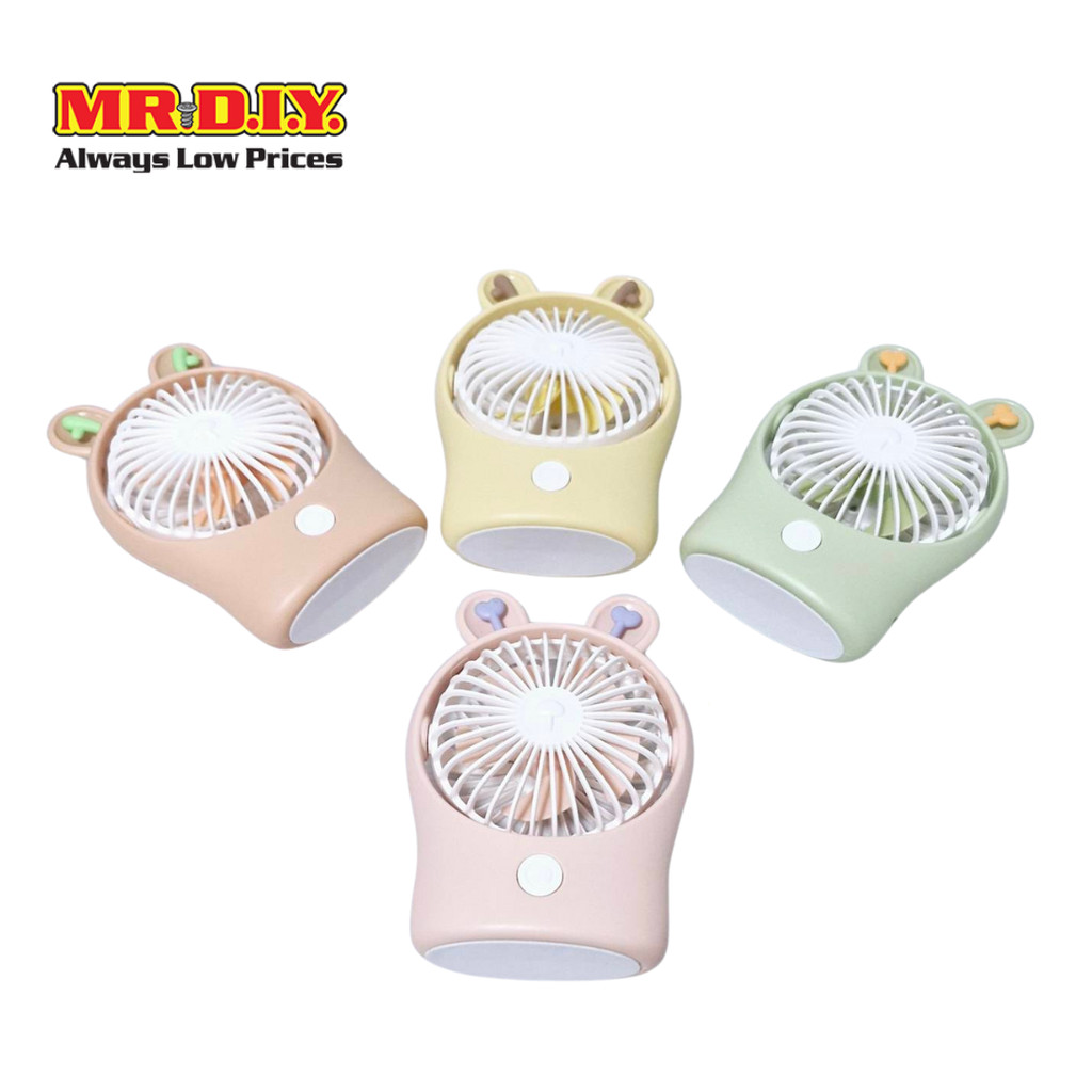 มิสเตอร์.ดี.ไอ.วาย พัดลม USB พกพาหูกระต่ายเย็นสบาย