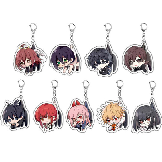 จี้พวงกุญแจอะคริลิค Pochita Man