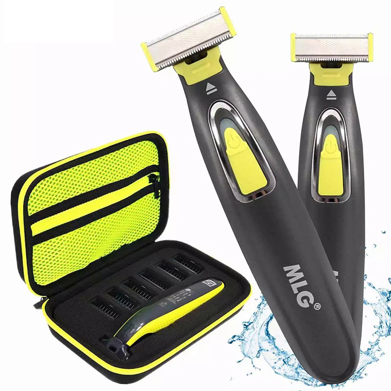 USB Rechargeable Washable Electric Men's Shaving Beard Razor Body Trimmer Shaving Machine Hair Porta