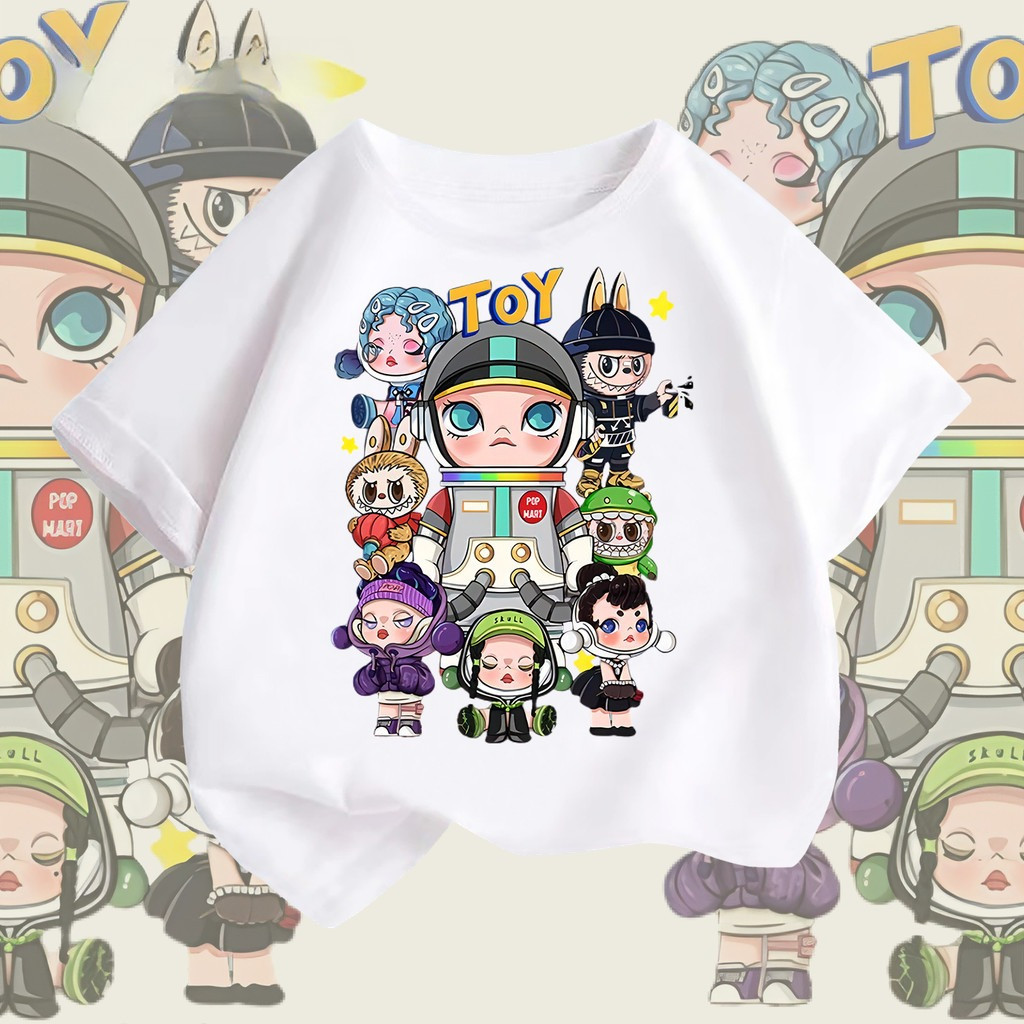 (จัดส่งตลอด 24 ชั่วโมง)KIDS PRINCESS มาใหม่ เสื้อยืดหลวม สีสันสดใส ไม่ร้อน ผ้าดี ราคาถูก มี 7 สี ม-3เอ็กแอล T077