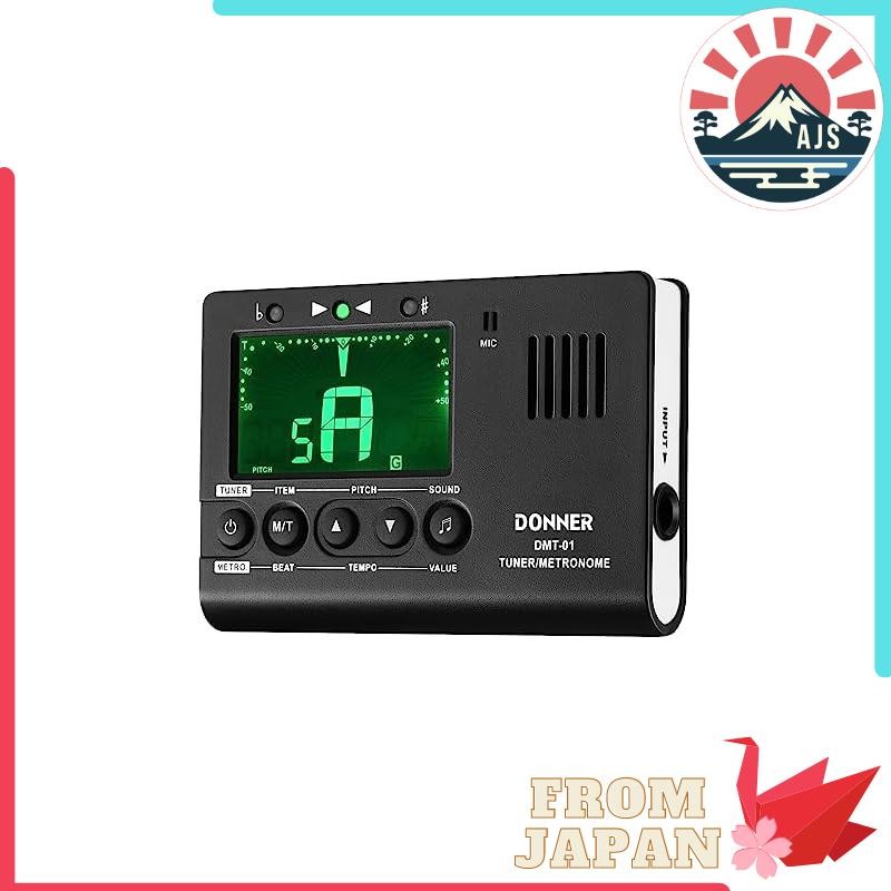 Donner Digital Metronome Tuner Tone Generator 3 in 1 for Guitar/Piano/Trumpet/Chromatic Instruments 