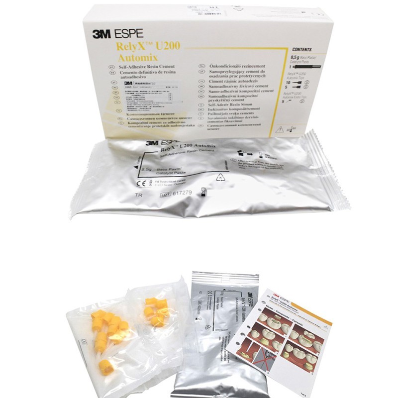 3m RelyX U200 ซีเมนต์เรซินมีกาวในตัว 8.5g 11g วัสดุในช่องปาก