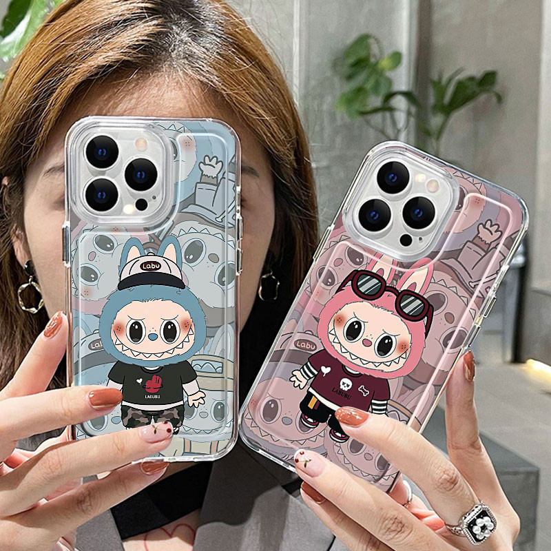 Cool LABUBU สําหรับ VIVO Y12S Y3s Y21S Y21A Y21 Y33S Y33T Y35 Y50 Y30 Y30i Y51 Y31 Y51S Y66 Y67 Y65 