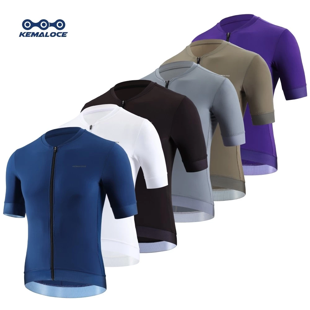 Powerband KOMALOCE เสื้อเจอร์ซีย์นักปั่น Powerband สําหรับผู้ชายแขนสั้นฤดูร้อนระบายอากาศจักรยานเสื้อเจอร์ซีย์นักปั่น