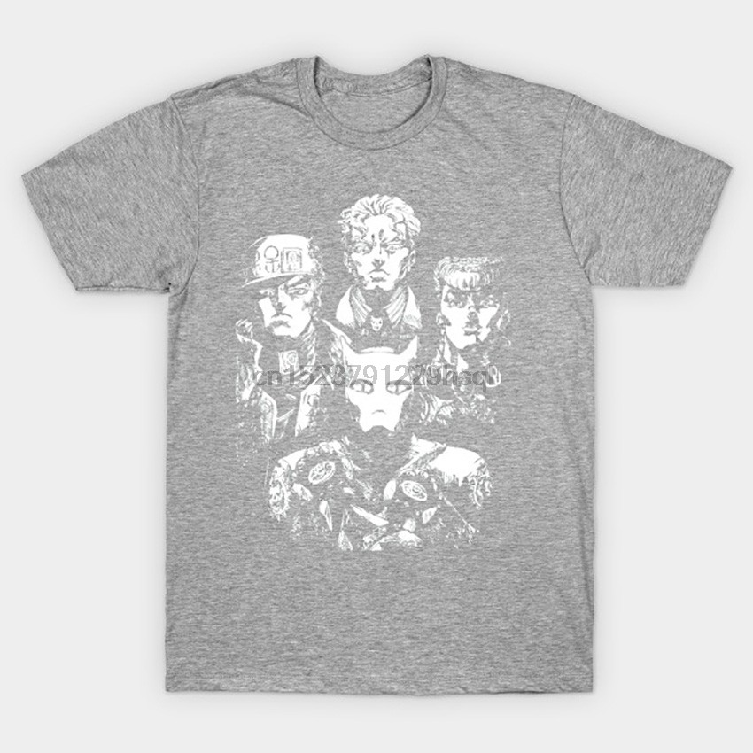RIVALRY RAPSODY T เสื้อ Jojos Bizarre Adventure tshirt rapsody jotaro jotaro kujosuke jjba มังงะ