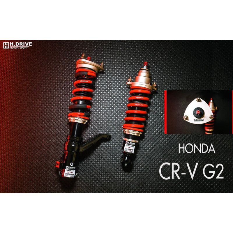 โช๊ค honda crv g2 - H.Drive SSpec ตรงรุ่นรถ ไม่ต้องตัดแปลง H-Drive Hdrive Shock Up สตรัท ปรับเกลียว 