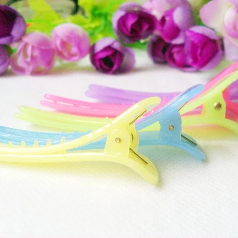 กิ๊บติดผมสีพื้น หน้าม้า/ปากเป็ด สไตล์เกาหลี thumbnail 8