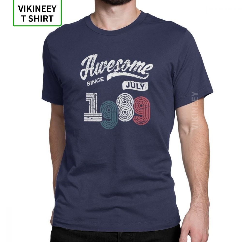 ที่ยอดเยี่ยมตั้งแต่เดือนกรกฎาคม 1989 เสื้อ Vintage 29th Birthday T เสื้อ Mans Street เสื้อผ้า Funky 