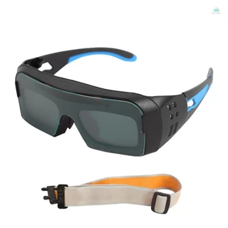 Goggles Solar Auto Darkening แว่นตาเชื่อมความปลอดภัยป้องกันช่างเชื่อมแว่นตาอาร์กอน Arc แว่นตาไฟฟ้าปฏิบัติตายูทิลิตี้เครื่องมือเชื่อม