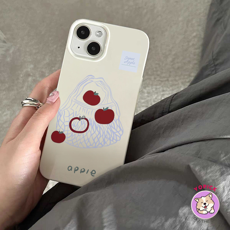 ถุงตาข่ายเคสโทรศัพท์สําหรับiphone 16 15 14 13 12Pro Max 11 XR XS Max 7 8 Plus SE2020 การ์ตูนฝาครอบโทรศัพท์สําหรับiPhone 16Pro 16Plus 16Pro Max Soft Case GDK