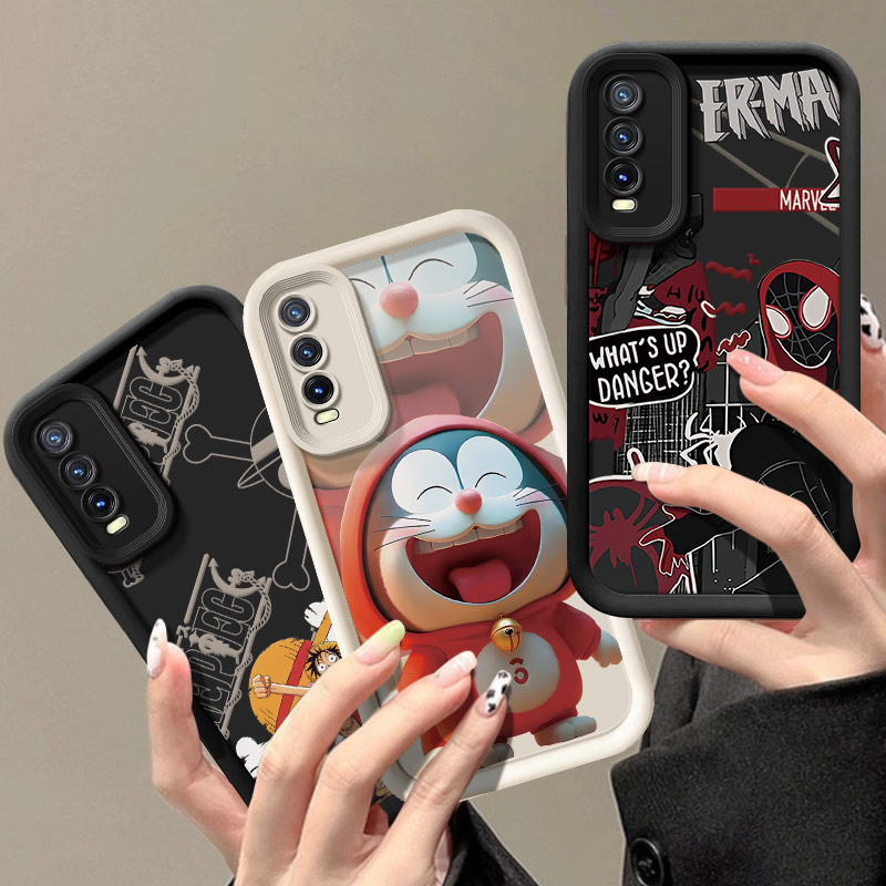 เคส vivo v2026, รูปหล่อซิลิโคนนุ่มโทรศัพท์กรณี วันพีช KLQ2TY1