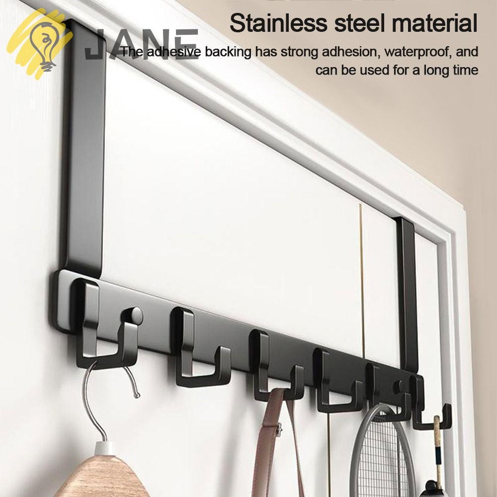 Jane Storage Holder สะดวกเสื้อผ้า Storage Household Door Hanger Hook