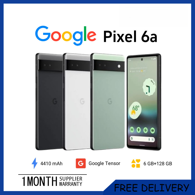 Google Pixel 6A 5G/Unlock/6GB RAM 128GB ROM/เดี่ยวและสมาร์ทโฟน