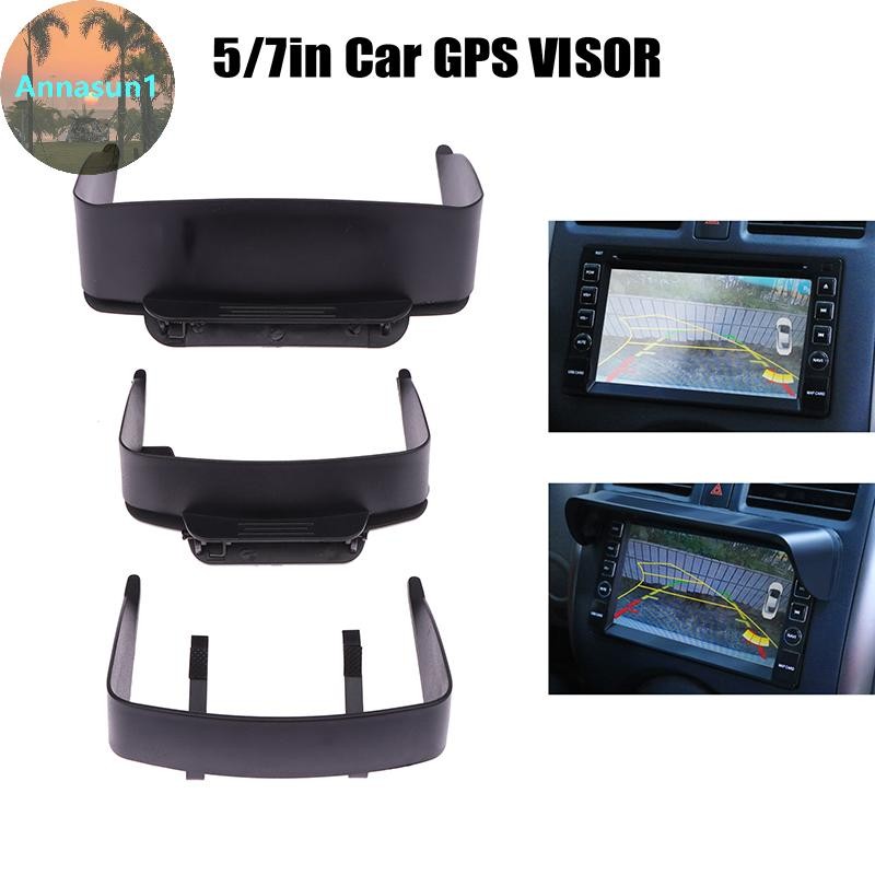 Annasun 5/7 นิ้ว Sun Shade Visor สําหรับรถยนต์ GPS Navigator LCD Monitor Universal Auto GPS ฝาครอบตาบอดอุปกรณ์ตกแต่งภายใน TH