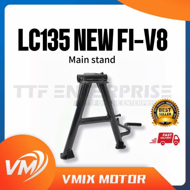 YAMAHA LC135 ใหม่ FI-V8 MAIN STAND MIDDLE STICK FOOT LC-135 ใหม่ FI-V8 LC135