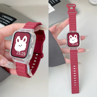 สีลูกกวาดสายนาฬิกาซิลิโคน + สําหรับ Xiaomi Redmi Watch 4 3 3 Active สมาร์ทวอท์ชสายรัดข้อมือ Xiaomi Mi Watch Lite สร้อยข้อมืออุปกรณ์เสริม