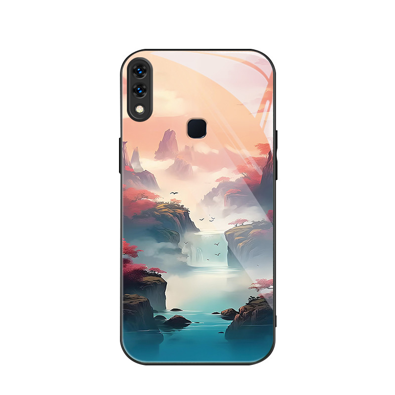 สําหรับ Vivo V11i/ Vivo Z3/ Vivo Z3i , Mountain Range Stream, บุคลิกภาพอินเทรนด์, เคสป้องกันโทรศัพท์