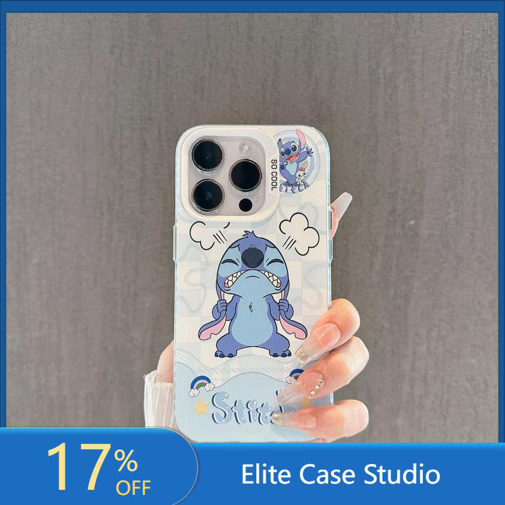 【เคสโทรศัพท์สติ】Stitchเข้ากันได้สำหรับ เคสไอโฟน เคสไอโฟน iPhone15 14 13 12 11promax xsmax xs xr x 7p 8plus เคส hxmscy088