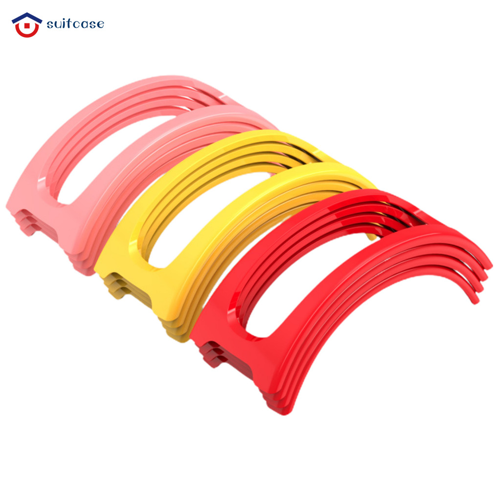 [SC] Taco Holder Set Taco Presentation Stand สีสัน Taco Holder Stand Kit สําหรับเสิร์ฟไก่ม้วน Hard T