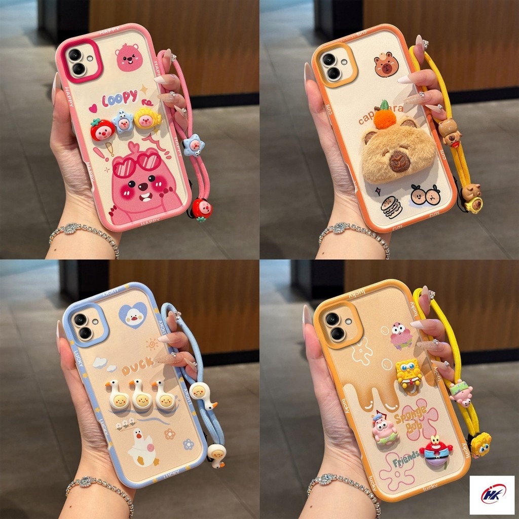 เคส Samsung A04 Samsung A05 Samsung A06 อะนิเมะการ์ตูนซิลิโคนอ่อนนุ่มเคส  TYKP