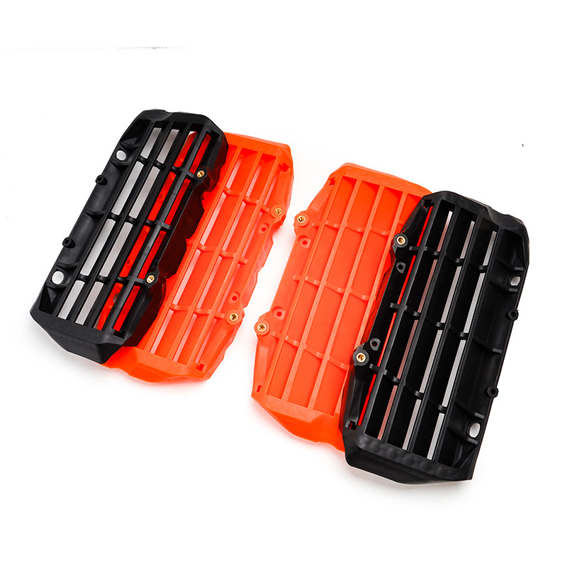 รถจักรยานยนต์พลาสติกหม้อน้ํา Guard Protector ถังน้ําสําหรับ KTM Husqvarna Gas HENJIAN S5 Z300 SXF XCW XCF EXC FC FX TC FC EX EC MC 125-500 Motocross ราคา ถูกที่สุด ดีลบีเคเค แกลเลอรีภาพที่ 2