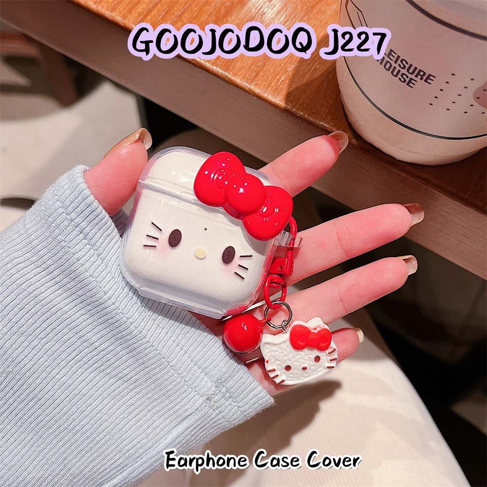 In Stock สําหรับ GOOJODOQ J227 กรณี DIY การ์ตูนสร้างสรรค์ซิลิโคนอ่อนนุ่มหูฟังกรณีปลอกฝาครอบ