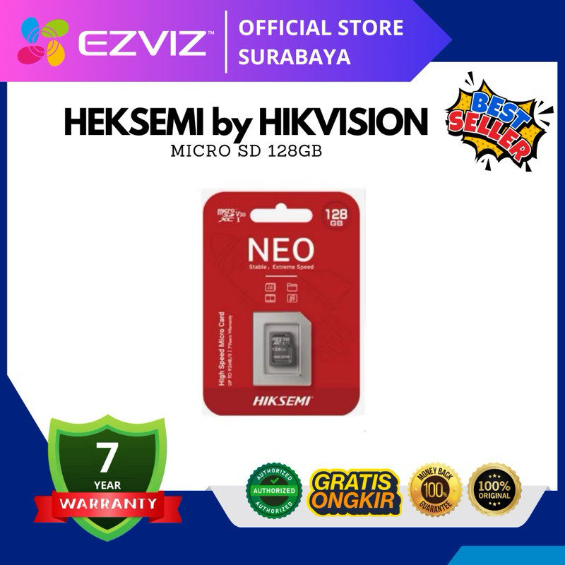 MICRO SD CARD 128GB - HIKSEMI BY HIKVISION NEO MICRO SD CARD 128GB