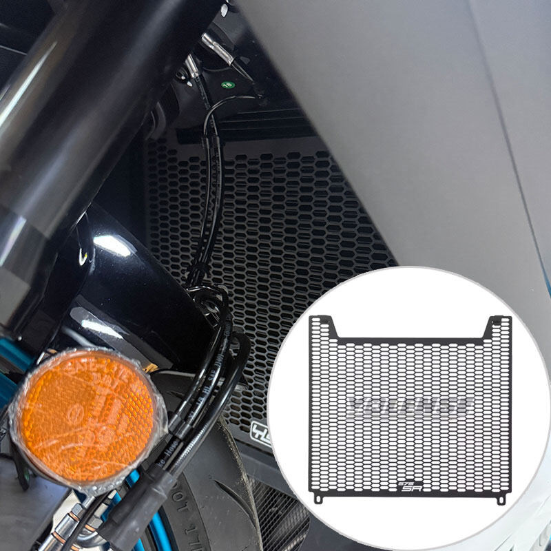 อุปกรณ์เสริมรถจักรยานยนต์หม้อน้ํา Grille Guard Cover Protector สําหรับ CFMOTO 675SR-R 675SR 675 SR