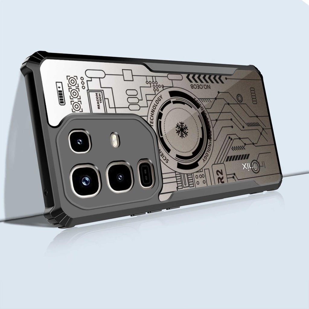 Luxur เคสโทรศัพท์สําหรับ Infinix Note 50 40 Pro Plus 4G 5G 50X 50S 40X 40S อะคริลิคใสป้องกันการล่มสล