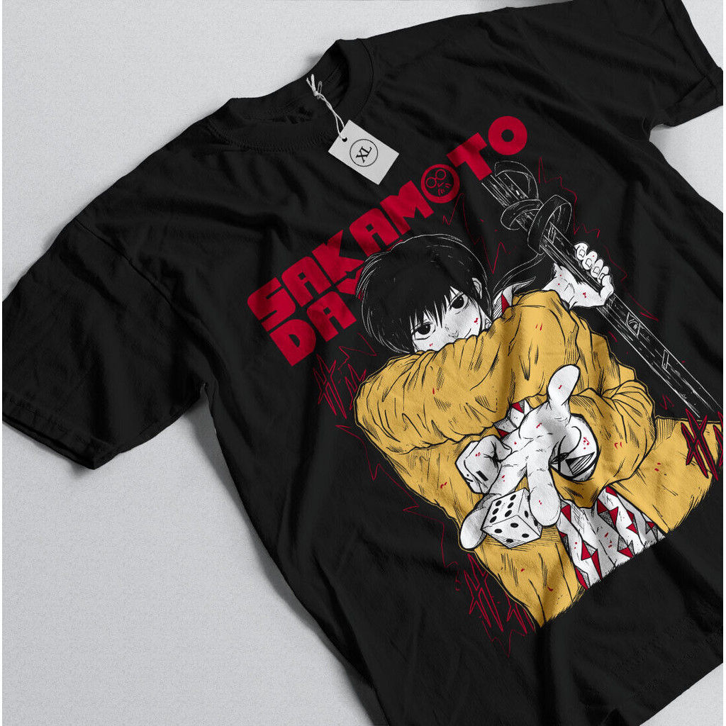 เสื้อยืด Yoichi Nagumo Sakamoto .material สำหรับทุกไซซ์