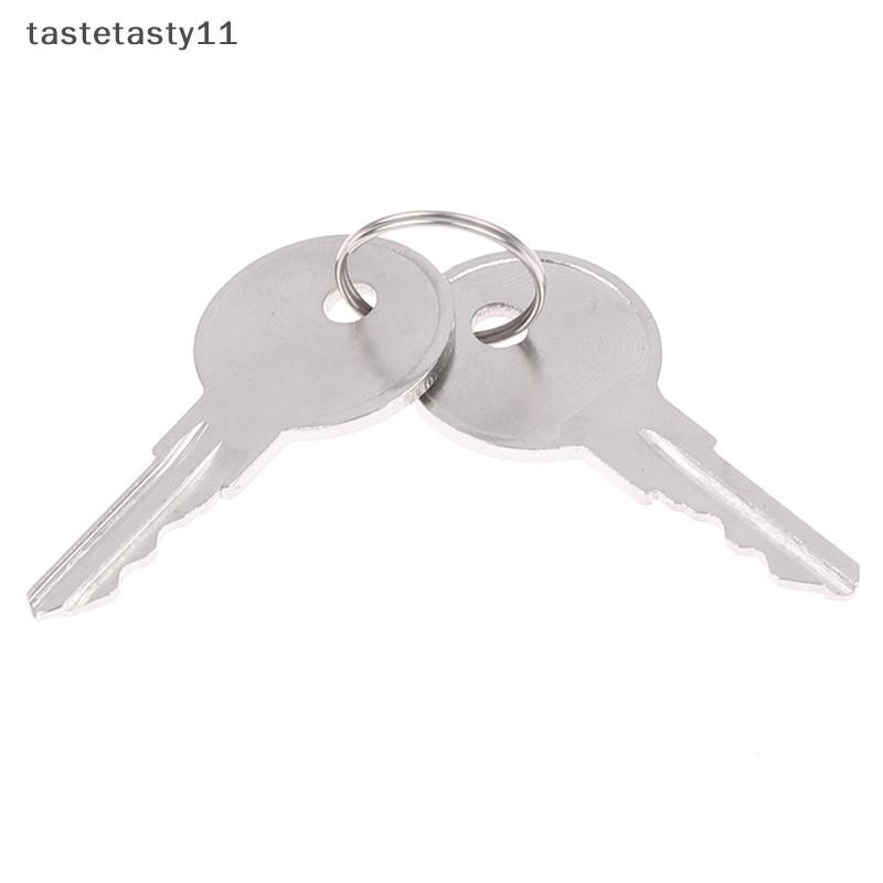 TA 2PCS Keychannel CH751 กุญแจทองแดง Universal ปุ่มสําหรับลิฟท์ล็อคตู้ควบคุมห้องรถ T-Handles RV ประต