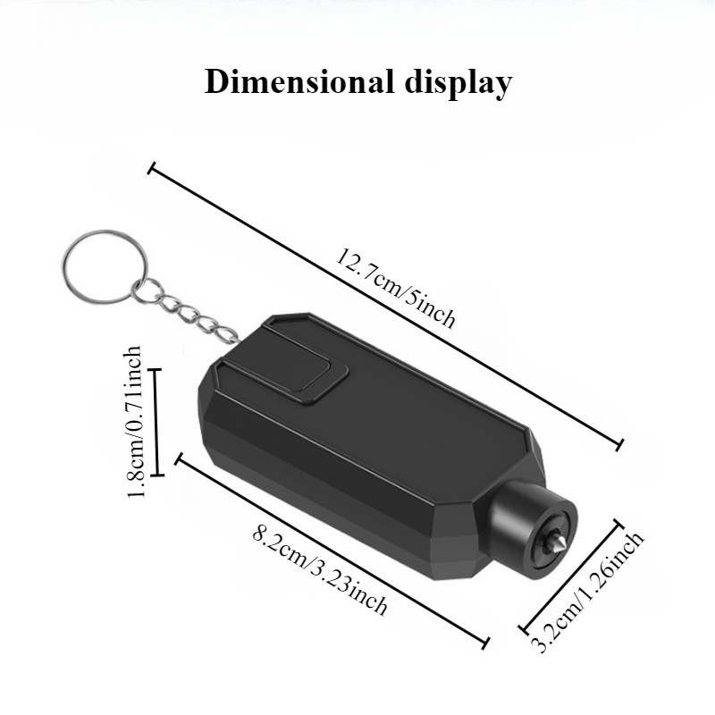 ไดยงเคจิ/จว รถความปลอดภัยค้อนรถกระจกหน้าต่าง เบรกเกอร์ อัตโนมัติเข็มขัดนิรภัยตัดมีดมินิช่วยชีวิตหนีค้อนรถฉุกเฉินเครื่องมื - รูปที่ 7