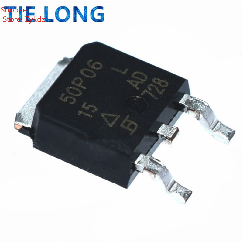 10 ชิ้น SUD50P06-15 TO-252 SUD50P06 50P06 TO252 SUD50P06-15L SOT SUD50P06-15L-E3