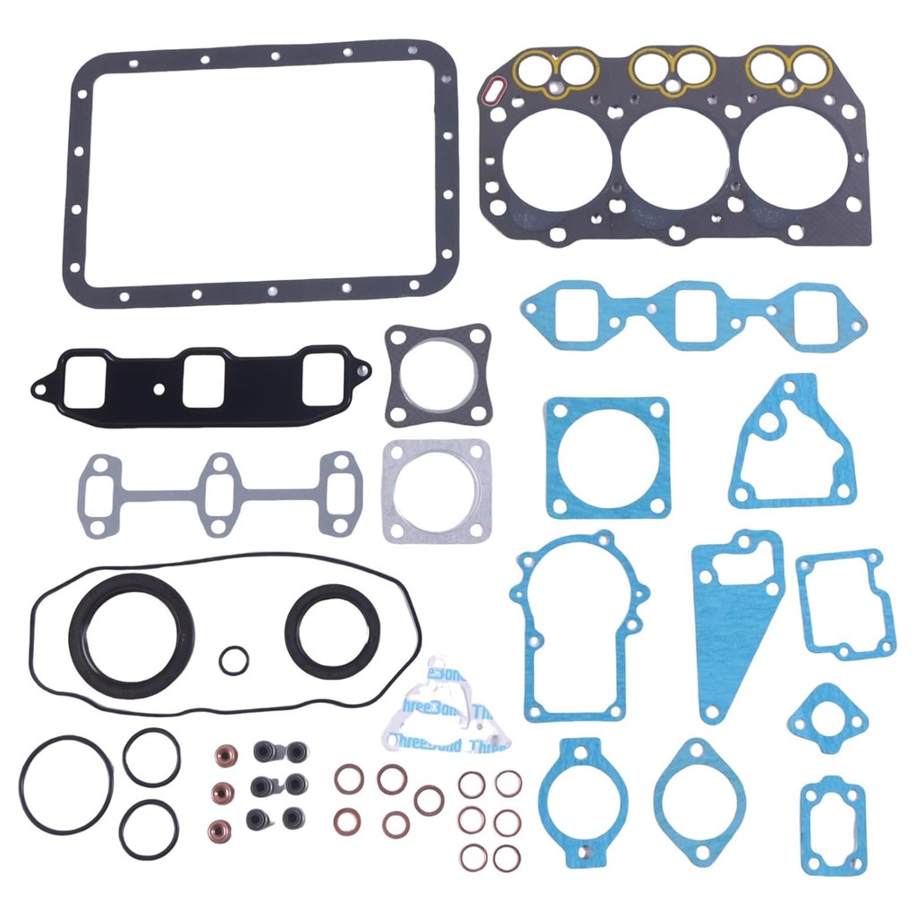 3TNA72 3TNA72L 3TNA72E 3TNA72UJ ชุดปะเก็นยกเครื่องหรือเครื่องยนต์ Yanmar FF165 FF155 F145 John Deere