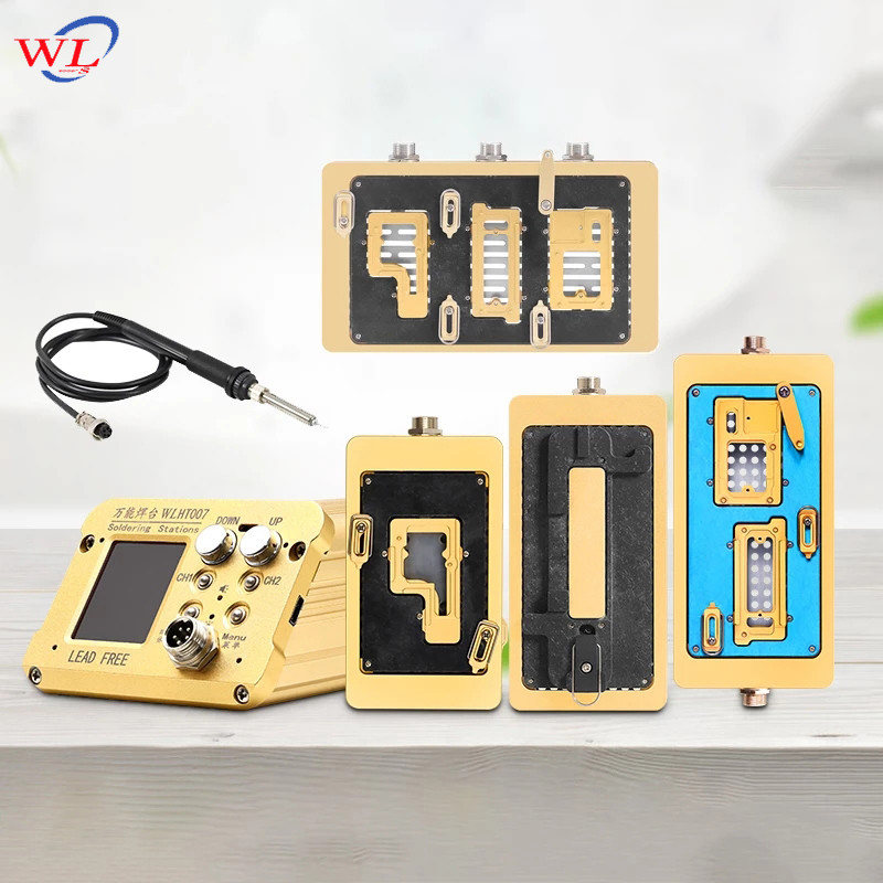 WL HT007 เมนบอร์ดความร้อนแพลตฟอร์มสําหรับ X11/12/13/14/15 16PM PCB บอร์ดกลางกรอบ Layered Desoldering Rework Station