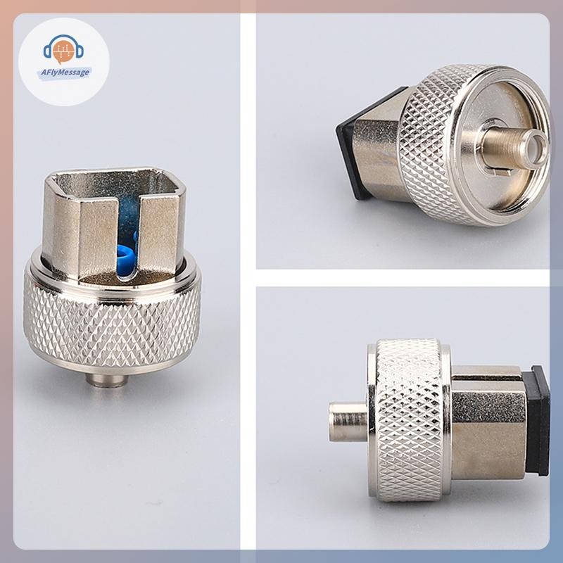 AFl OTDR Transfer Connector FC ST LC APC Adaptor OTDR ไฟเบอร์ออปติกสําหรับ Optical Time Domain Reflectometer เส้นใยอะไหล่ TH