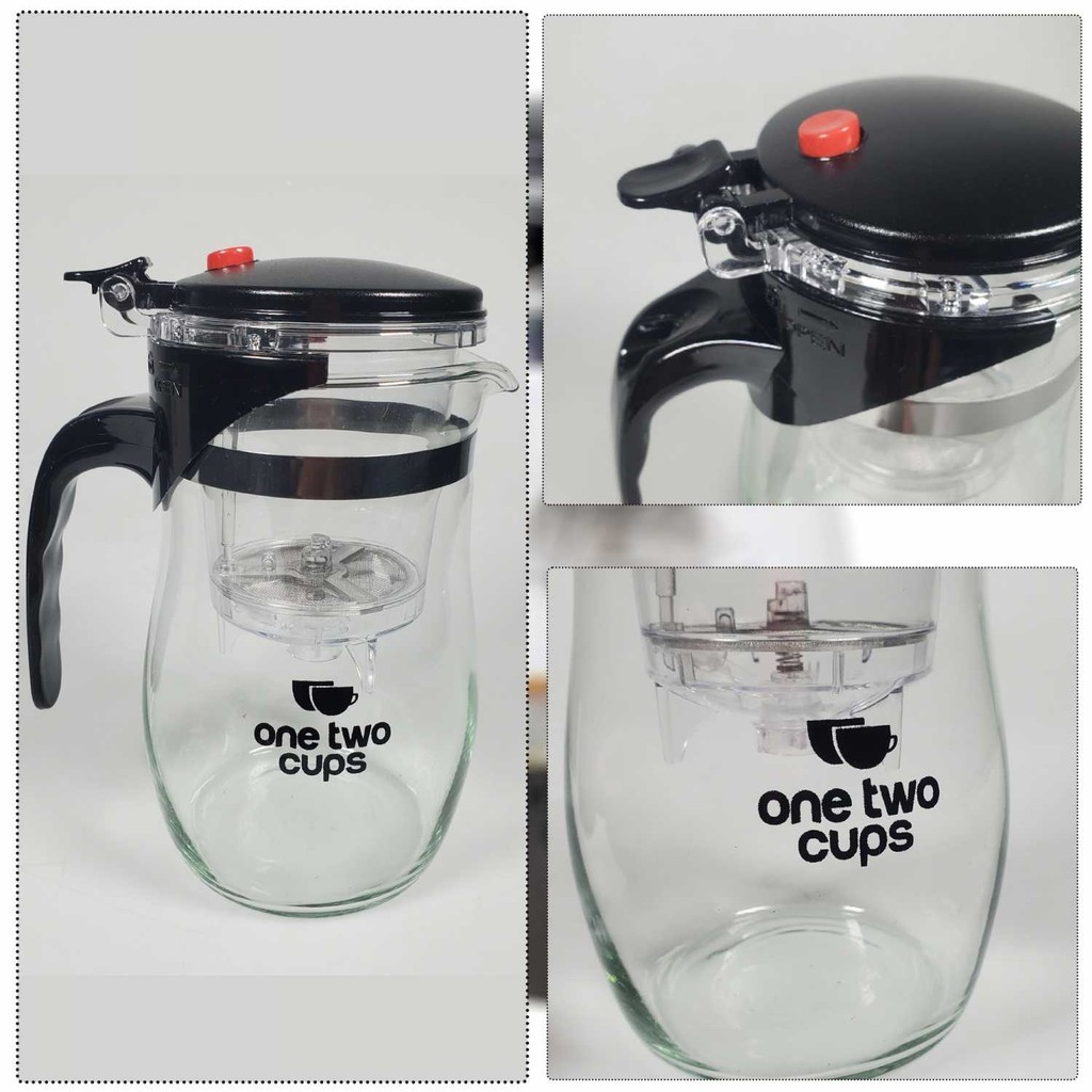 EZShopping กาน้ําชาแก้ว กาน้ําชากรองทนความร้อน 700ml - TP-757