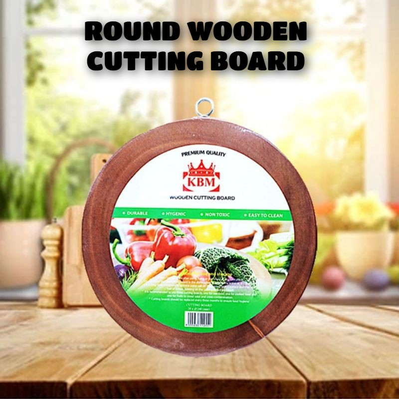 KBM PREMIUM QUALITY เขียงไม้กลม 40mmx260mm / 40mmx300mm