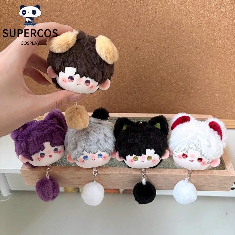 Love และ Deepspace Plush 10 ซม.Xavier Rafayel Zayne Sylus Caleb Plushie Ball ตุ๊กตาของเล่นจี้ของขวัญ