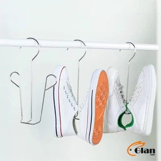 Glanxuan 1 ชิ้น สแตนเลส ไม้แขวนรองเท้า ที่ตากรองเท้า สินค้าพร้อมส่งในไทย Shoe drying rack