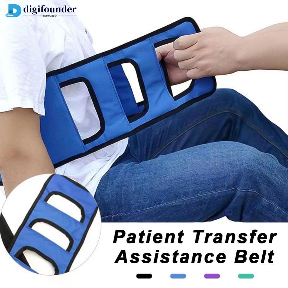 DIGIFOUNDER Transfer Bag Assisting Up พร้อมเข็มขัดกันลื่นสําหรับผู้สูงอายุ Transfer เข็มขัดเอว Healt