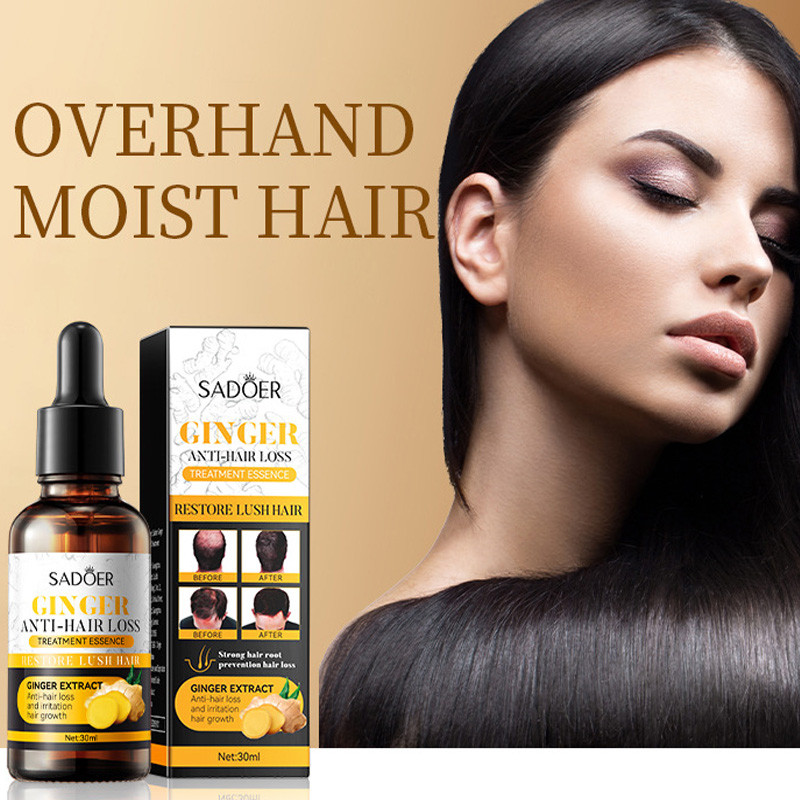 Improve Dryness Anti Hair Loss Essence Moisturizing Hair Fixed Essence Ginger Hair Care Essence