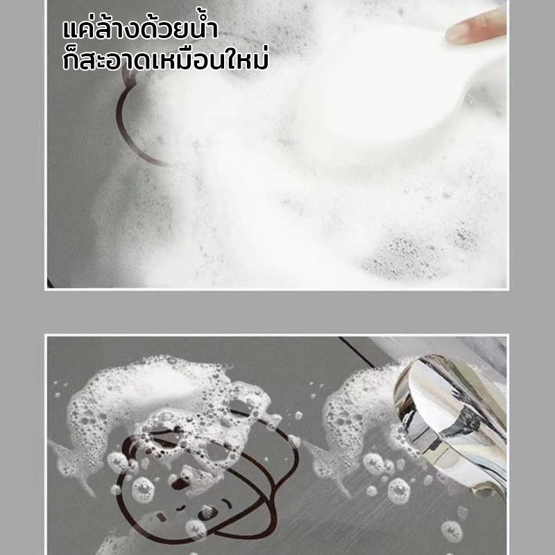 แผ่นซับน้ำ รองจาน 40*60cm กันลื่น+ทนความร้อน ດูดซับน้ำได้ดี ใช้ได้หลายโอกาส - รูปที่ 5